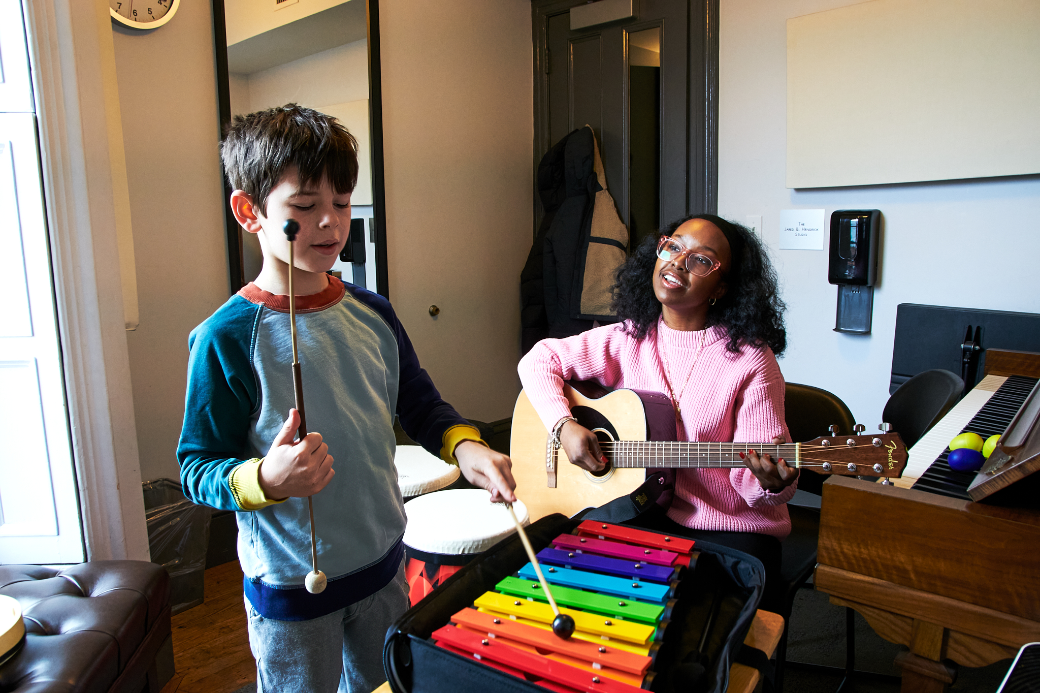 Music therapy private session at BKCM Seventh Avenue