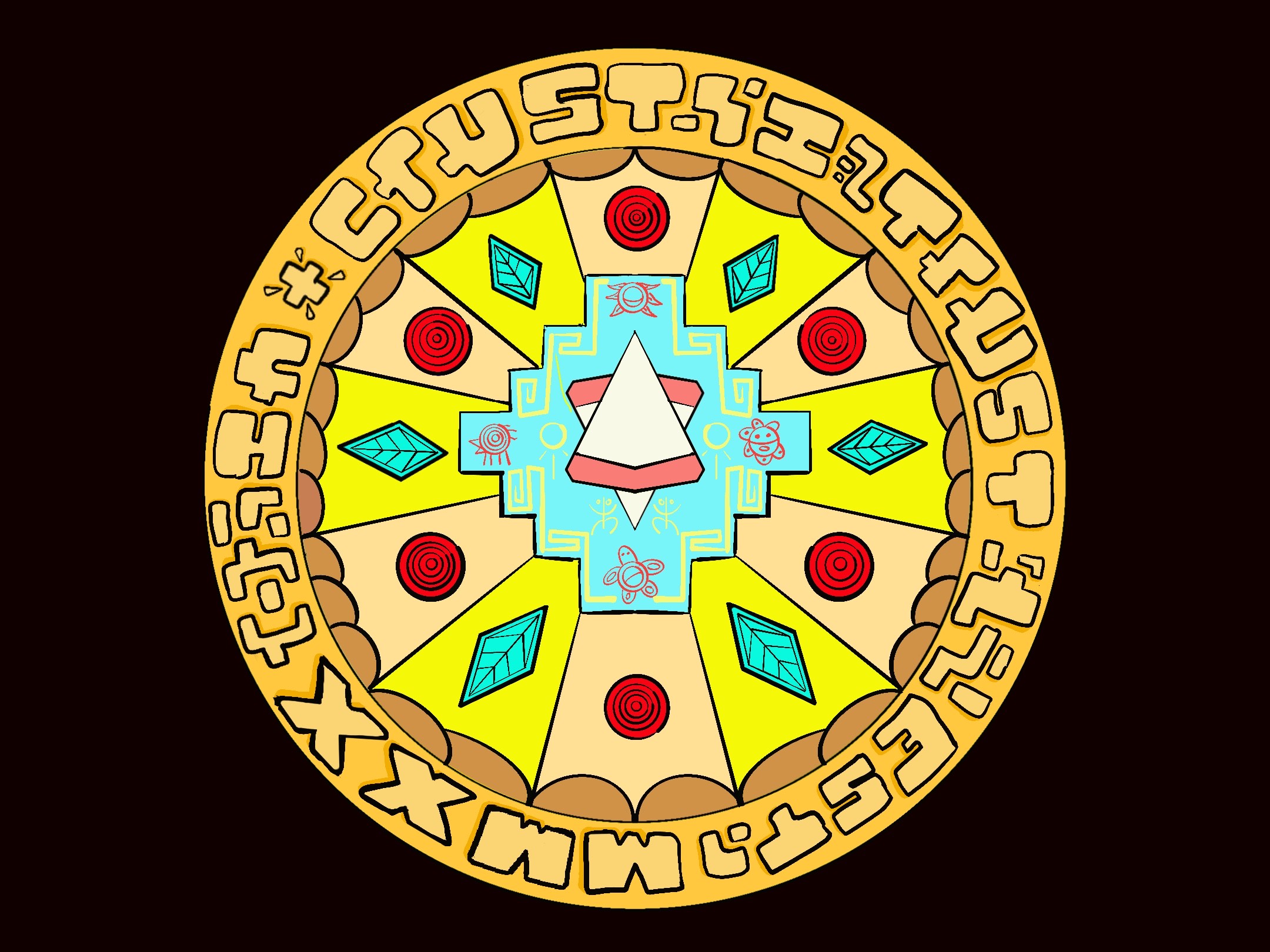 A circular logo for Bread Punks against a black background
