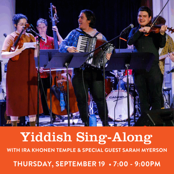 Yiddish Sing-Along with Ira Khonen Temple