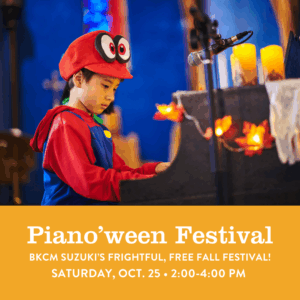 Suzuki Piano'ween Festival