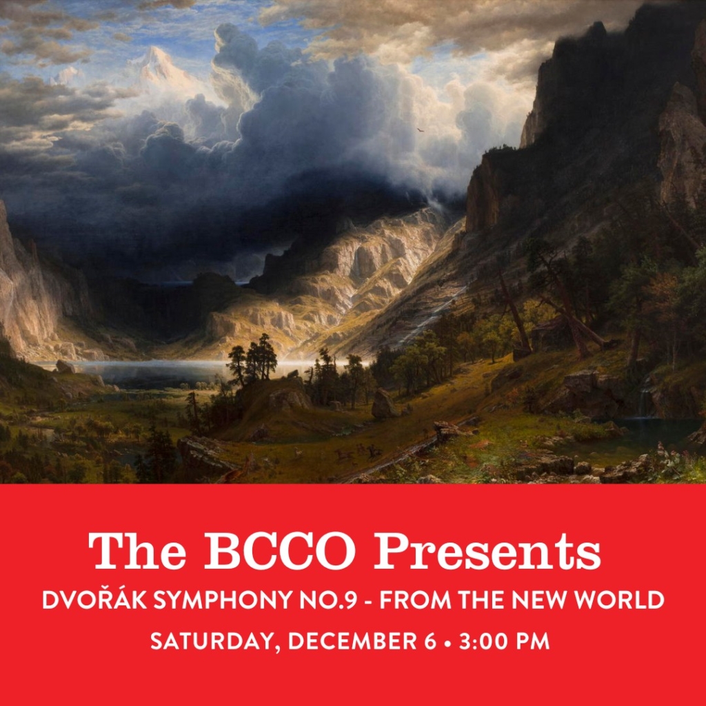 The BCCO Presents Antonín Dvořák's Symphony no. 9: From the New World (Sold Out)