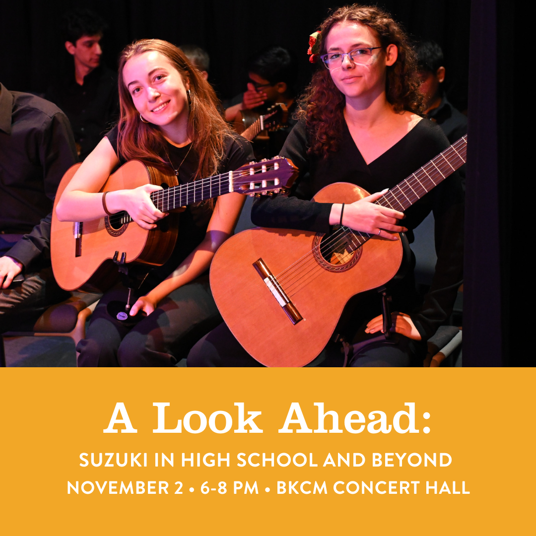 A Look Ahead: Suzuki in High School and Beyond