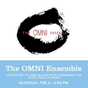 The OMNI Ensemble Continues its 43rd Season