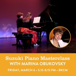 Suzuki Piano Masterclass with Marina Obukovsky