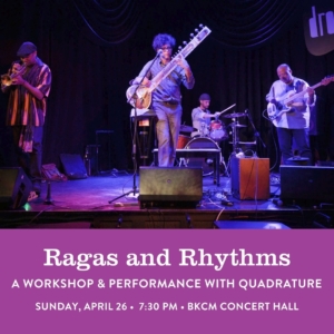 Flyer for Quadrature's 4/26/26 performance