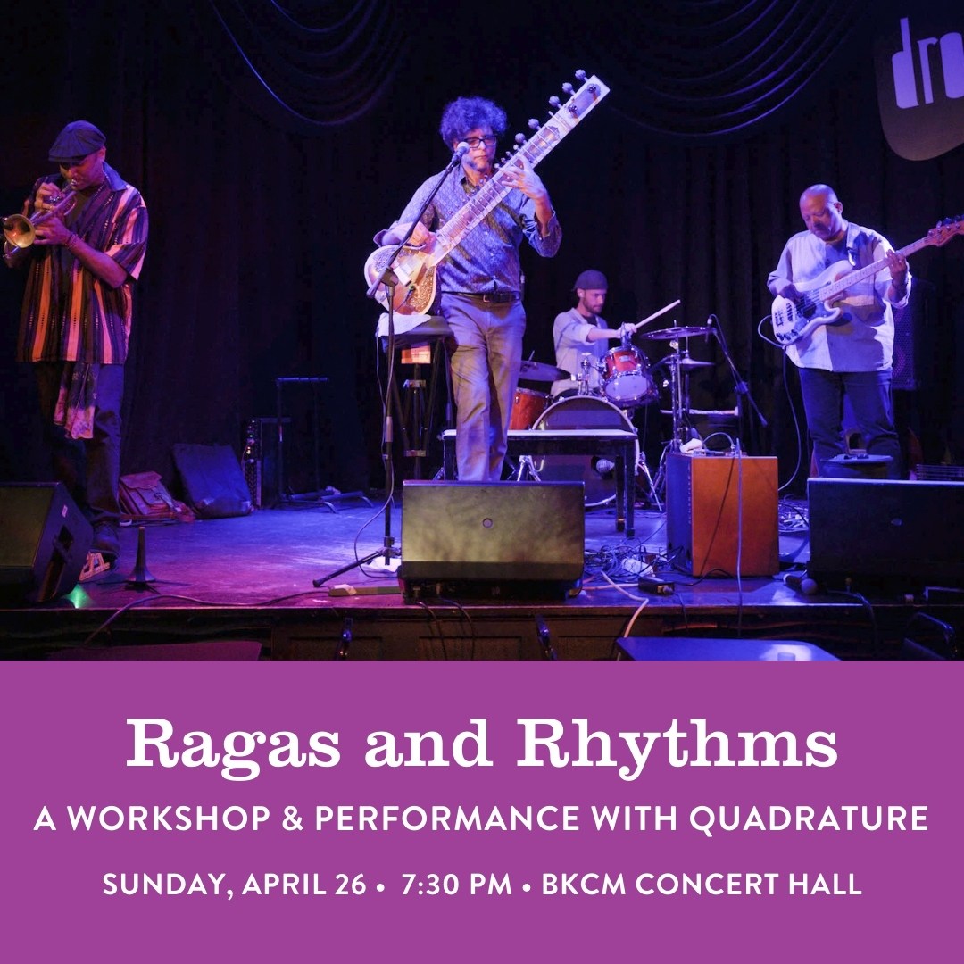 Flyer for Quadrature's 4/26/26 performance