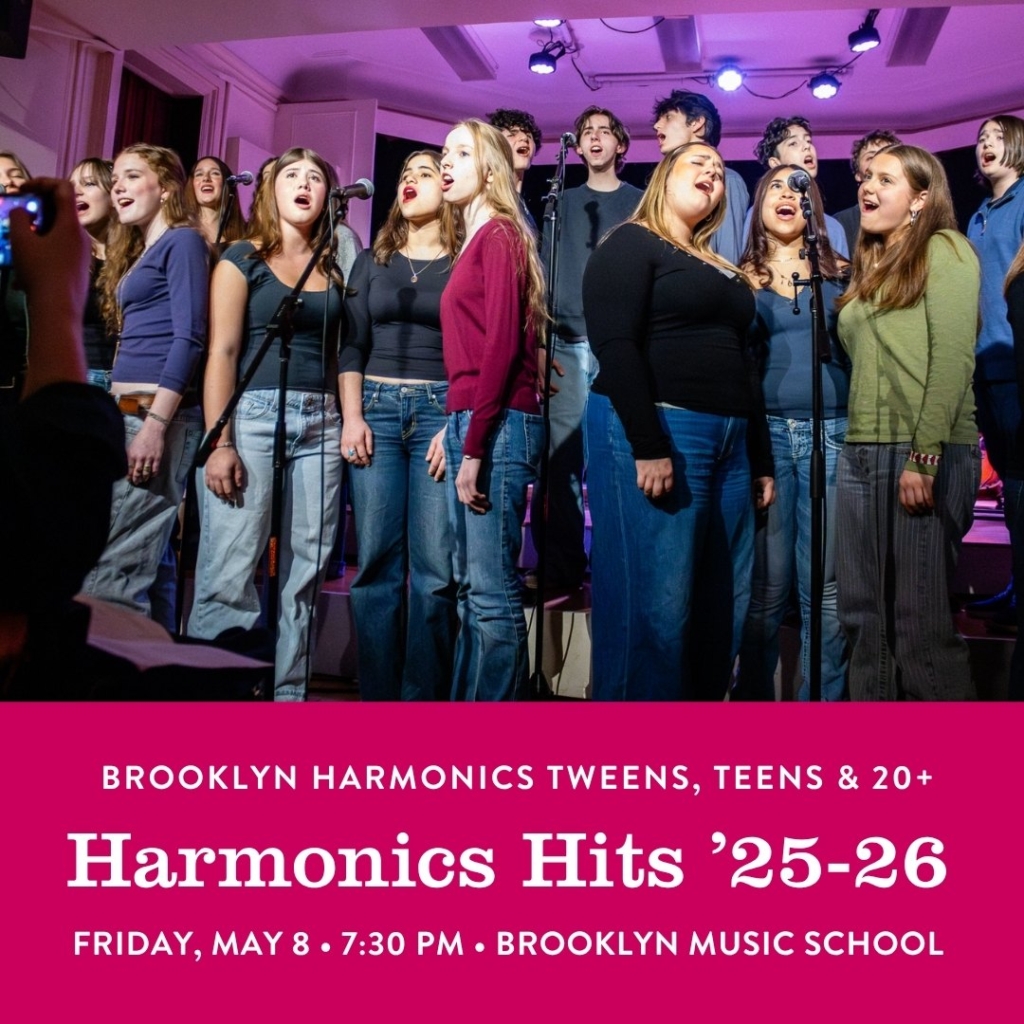The Brooklyn Harmonics performing in the BKCM Concert Hall