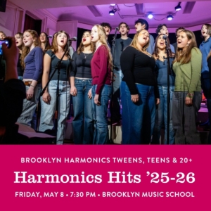 The Brooklyn Harmonics performing in the BKCM Concert Hall